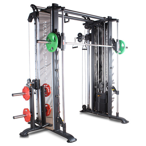 BFT3081小飞鸟深蹲综合训练机健身房单人站力量器材大图展示1